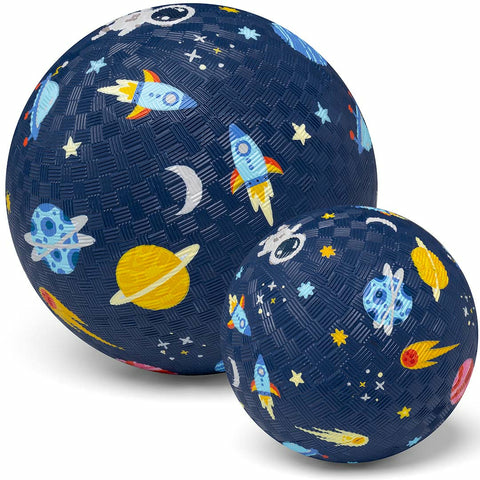 Little L  Rubber Bal - Ruimte Large 18cm| Speel je wijs