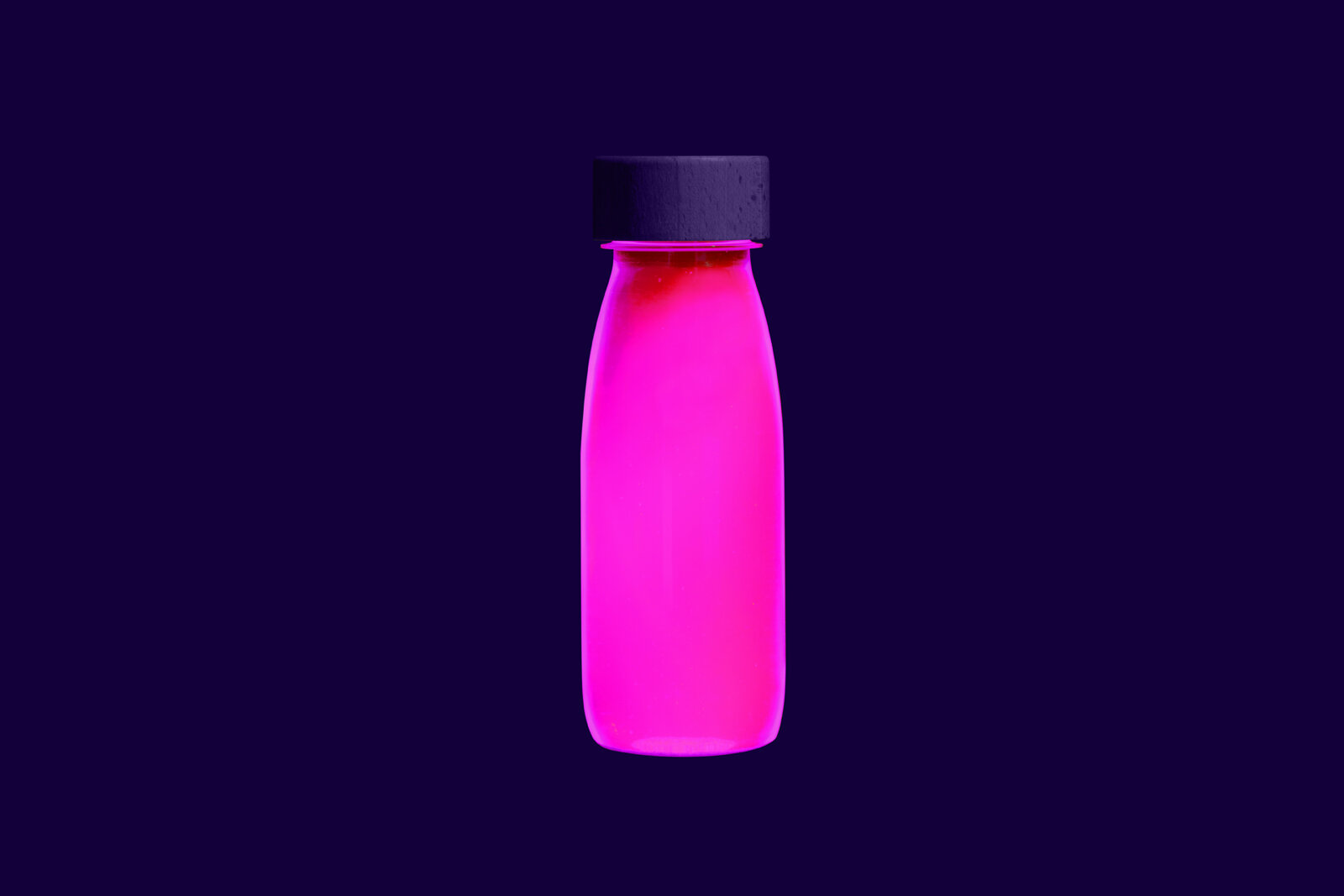 Petit Boum Sensorische fles - Float Bottle Pink Fluor | Speel je Wijs