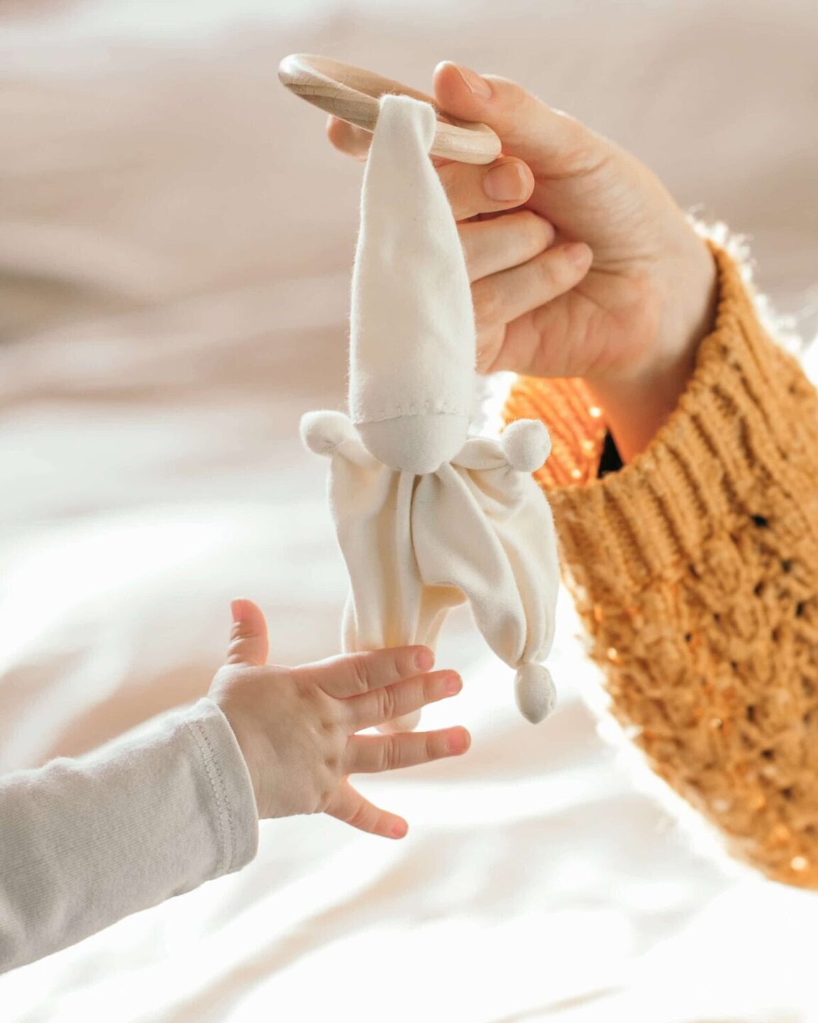 Meaningful Crafts - Naaipakket knuffelpopje - Bijtliefje Mint | Speel je Wijs