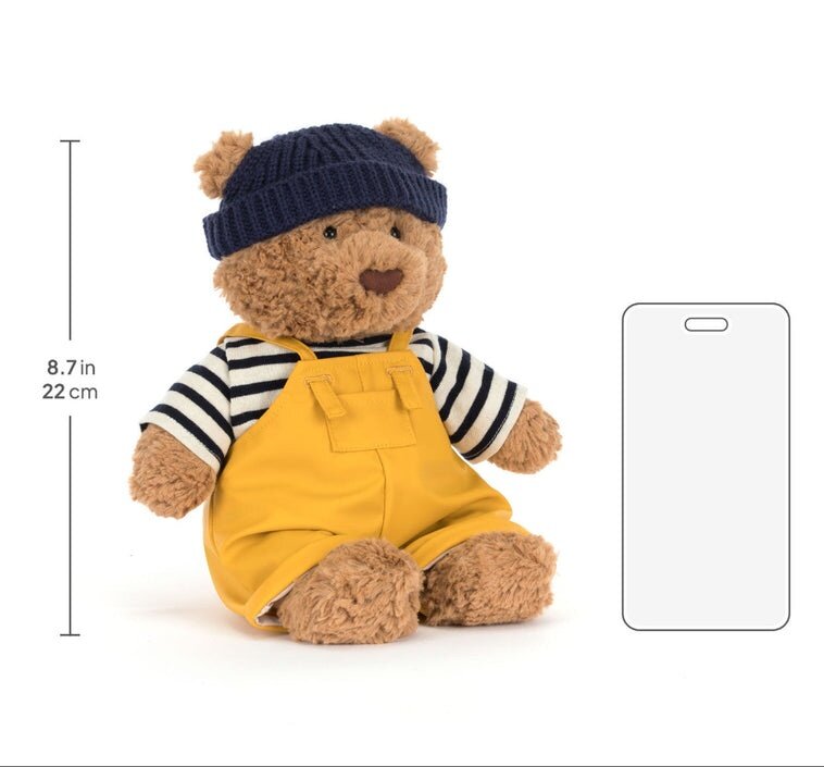 Jellycat Bartholomew Bear Seafarer outfit | Speel je Wijs