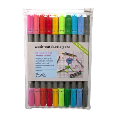 Eatsleepdoodle Uitwasbare Stiften 10 stuks Pastel