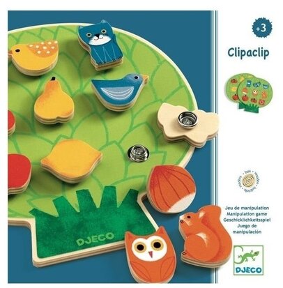 Clipaclip-Houten Puzzel 3+