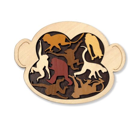Monkey Madnes Puzzle