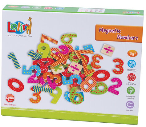 Lelin Toys magnetische cijfers & rekentekens