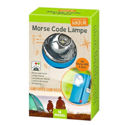 Moses-Morse Code lamp