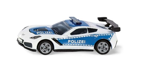 Siku Chevrolet Corvette ZR1 Politiewagen 