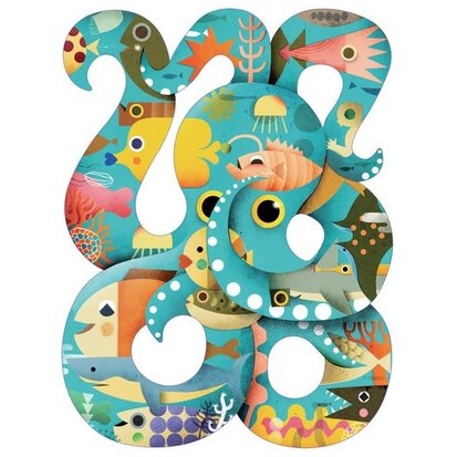 Djeco Puzz'Art Puzzel Octopus 350st 7+