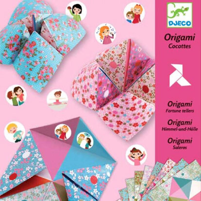Djeco Origami Vogelspel Pastel 6-10 jaar