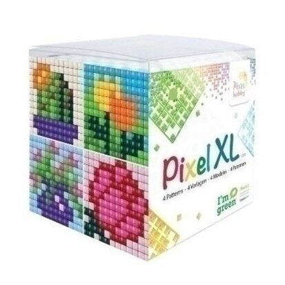 Pixelhobby XL Kubus Bloemen