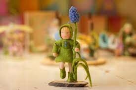 Atelier Pippilotta Bloemenkind Blauw Druifje