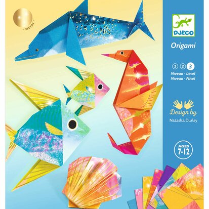 Djeco Origami | Zeedieren 7-12 jaar