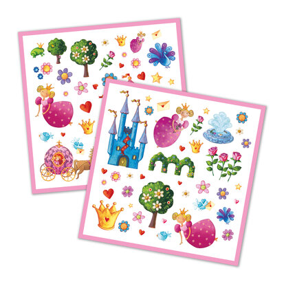 Djeco Stickers | Prinses Marguerite 4-7 jaar