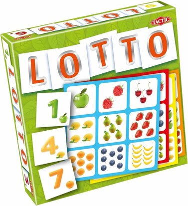 Tactic Lotto Fruit en Nummers