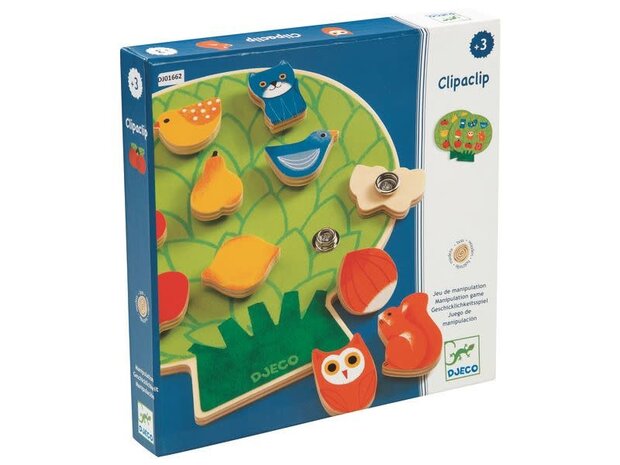 Clipaclip-Houten Puzzel 3+