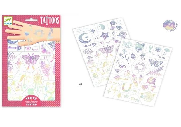 Djeco Tattoos Lucky Charmes