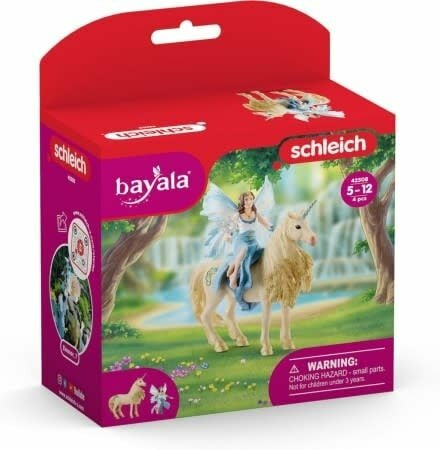 Schleich | Eyela Buitenrit op Gouden Eenhoorn 42508