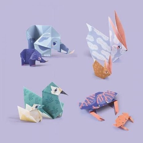 Djeco Origami Dierenfamilies 6+