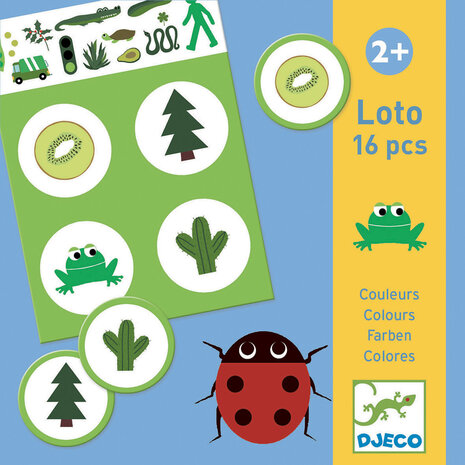 Djeco | Lotto Bingo Kleuren 2+
