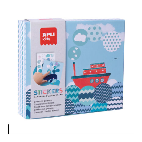 Apli Kids-Stickerspel Boot