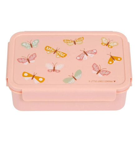 a Little Lovely Company Bento Lunchbox Vlinders