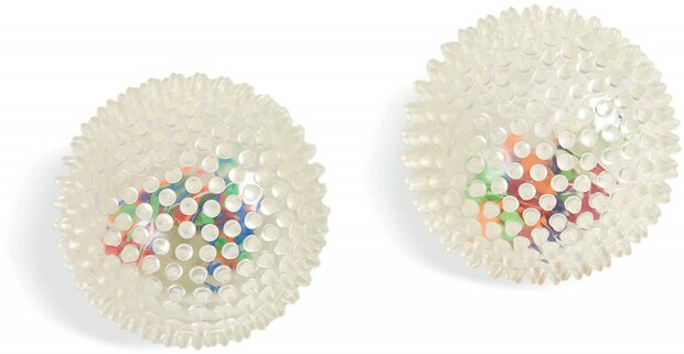 Edushape Sensory bal met kleurkraaltjes 