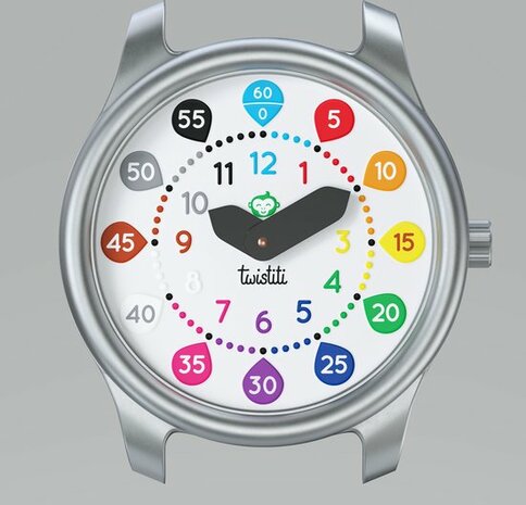 Kidywolf Twistiti Horloge Numbers Outline