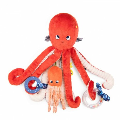Moulin Roty Grote Activiteiten Octopus "Les Aventures de Paulie"