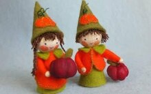 Atelier Pippilotta Twee Kleine Pompoenkaboutertjes | Speel je Wijs