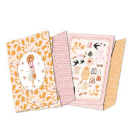 Djeco-Lovely Paper opbergmapjes / Senoville