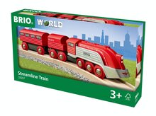 Brio - Hogesnelheidstrein rood - 33557