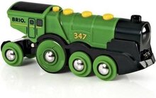 Brio Grote groene Locomotief op Batterijen | Speel je Wijs
