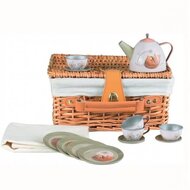 Egmont Toys Theeset in Rieten mand - Bos | Speel je Wijs