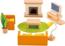 Hape - Woonkamer voor poppenhuis | Speel je Wijs