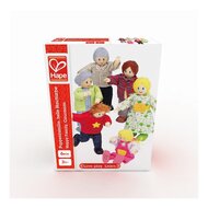 Hape Poppenhuis - Happy Family - Lichte huidskleur | Speel je Wijs