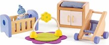 Hape-Babykamer voor poppenhuis