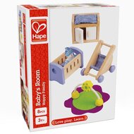 Hape-Babykamer voor poppenhuis | Speel je Wijs