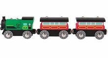 Hape Passagierstrein met stoomlocomotief | Speel je Wijs