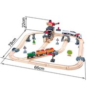 Hape Houten Treinbaan - Mijnbouw set | Speel je Wijs