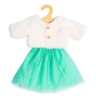 HelessTule Poppenrok met Bontjasje 28-35cm | Speel je Wijs