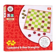 Bigjigs Damspel Ladybird &amp; Bee