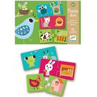 Djeco Duo Puzzel Leefruimte 2+ | Speel je Wijs