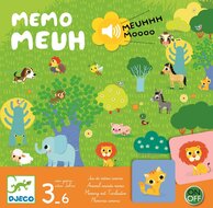 Djeco Geluiden Memory - Memo Meuh 3+
