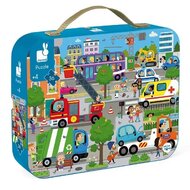 Janod Puzzel | De Stad 4+ | Speel je Wijs