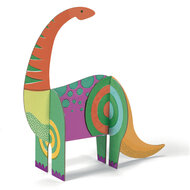 Djeco DIY Kleur, Bouw &amp; Speel - Dinosaurs 5+ | Speel je Wijs
