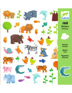 Djeco Stickers Dieren 160st. | Speel je Wijs