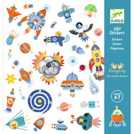 Djeco-Stickers In het heelal