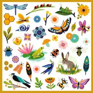 Djeco-Stickers Garden | Speel je Wijs