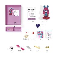 Djeco-Bunny Girl Broche (knutselpakket)