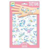 Djeco-Tattoo Eenhoorn (50 tatoeages) | Speel je Wijs
