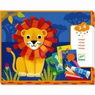 Djeco Knutselen met papier – Wilde Dieren